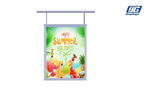 Quality Four Sided Clip Box A1 Photo Frame Dual Sides Display Wall Mounting wholesale
