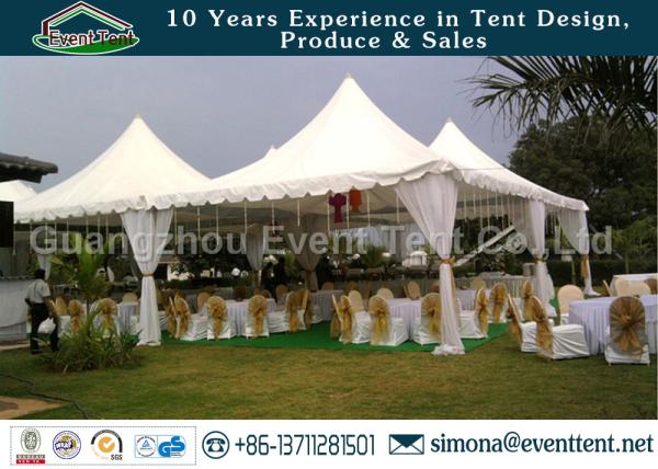 Heavy Duty Wedding Party Tent marriage Pagoda tents PVC skin With Aluminum