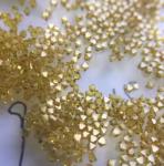 octahedron rough diamonds hpht yellow industry diamond sharp point MCD