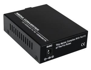 Quality MDIX SM SC Fiber Optical Converter 20km Fiber Optic To Rj45 Media Converter wholesale