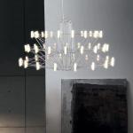 Nordic design Led Chandelie three-story Coppelia modern led chandeliers(WH-MI-91