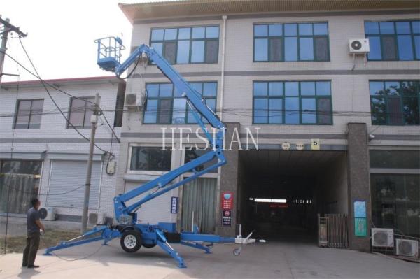 Aerial Construction Work Equipment Self-Propelled Towable Articulated Electric