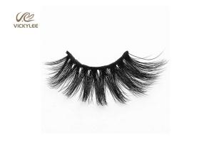 Quality Natural Black Thick 16MM Length Hybrid 3D Lashes wholesale