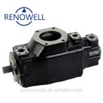 Triple Cartridges Black Hydraulic Cylinder Pump For Plastic Machinery