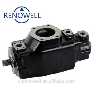 Quality Triple Cartridges Black Hydraulic Cylinder Pump For Plastic Machinery wholesale