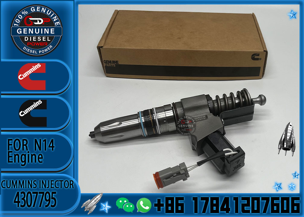 4307795 Quality goods diesel fuel common rail injector 4307795 4307795 for Cummins N14