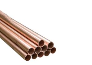 Quality Oxygen Free Round Copper Pipe UNS C10200 Good Heat Conductibility wholesale