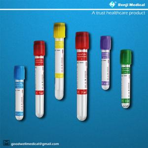 Quality 13x100mm Disposable Vacuum Blood Collection Tube CE Certification wholesale