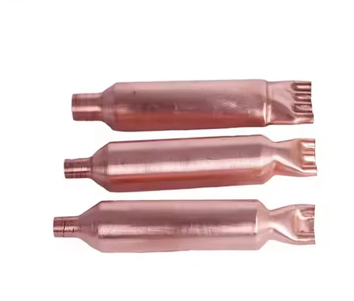 Copper Spun Filter Drier Double Hole Air Conditioner Fridge Refrigeration Spare Parts
