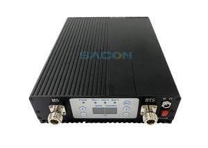 Quality 20dBm Dual Band Mobile Phone Signal Amplifier GSM900 DCS1800 LCD Display 70dB Gain wholesale