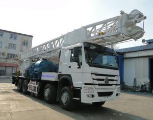 Quality Mud Air Drilling 8X4 600m Truck Mounted Water Well Drilling Rig wholesale