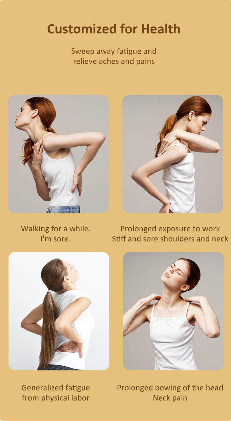 Rechargeable Massage Hammer Ergonomic Professional Handheld Massager For Physiotherapists