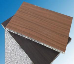 Quality PVDF Coated Sandwich Aluminum Honeycomb Panel Width 1220mm Fireproof wholesale
