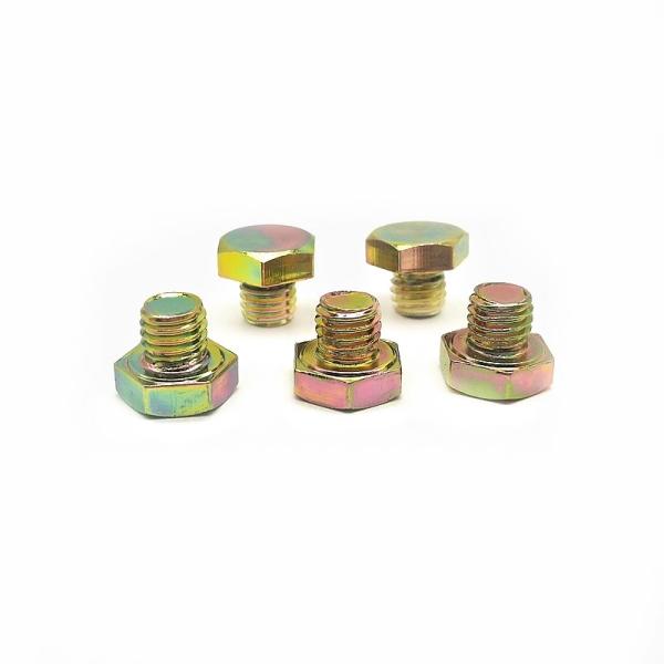 Decorative stainless steel wheel hub screws/rivets 13.0mm HEX outer hexagonal