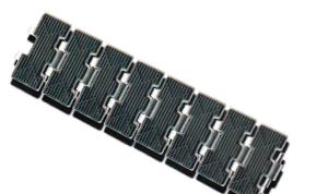 Quality flat top conveyor chains stainless steel flat top chains with rubber friction top slat top chains wholesale