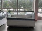 Sliding Curved Glass Deli Butcher Fridge Display Direct Cooling