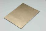 Eco Friendly Copper Brushed Aluminium Composite Panel Waterproof Glossy Acp