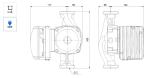 Grundfos UPS2 32-125 180 AUTO Domestic Hot Water Circulation Pump