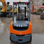 Mini Toyota 3.5 Ton Diesel Forklift Used With Solid Tyre Original Japan