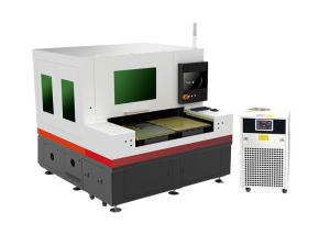 Quality Dual Table Glass Cutting Machine 600*700mm With Brittle Glass wholesale