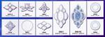 5MM clour glass bevel cluster