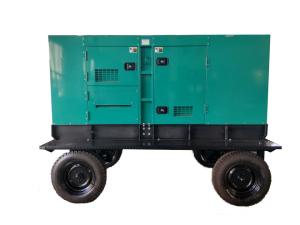 Quality IP23 Cummins Industrial Generator Green Mobile Trailer Generator wholesale
