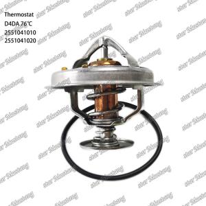 Quality Thermostat D4DA 76℃ 2551041010 2551041020 Engine Part wholesale