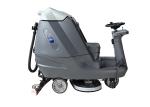 Airport Floor Scrubber Dryer Machine , Advance Battery Operated Ride On Floor