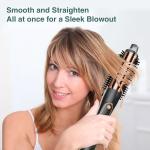 2200W Electric Hot Air Comb Fast Drying Curly Hair Negative Ion Multi-level