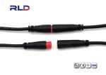 Electric BIKE 2A M8 IP65 2 Pin Waterproof Connector Plug Wire To Wire