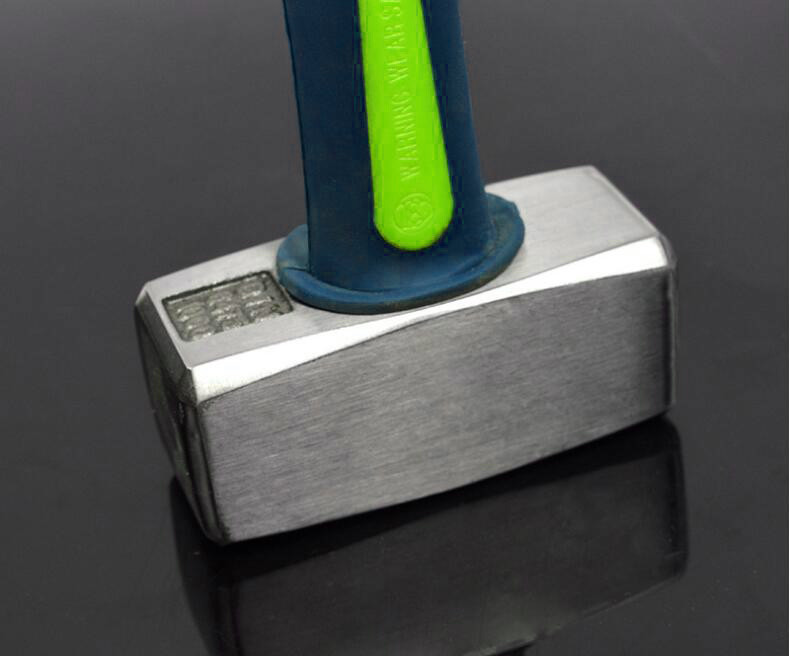Stoning Hammer (XL0065), grade A polishing surface, TPR handle, durable and good price hand construction tools