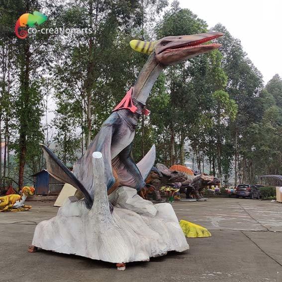 Theme Park Equipment Realistic Life Size Dinosaur Model Animatronic Dinosaur