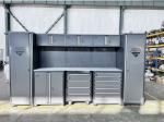 Optional Handles Stainless Steel Garage Cabinet Professional Tool Cabinet for