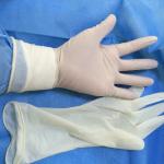 Commercial Extra Long Surgical Gloves / Medical Disposable Sterile Gloves