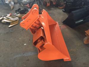 Quality Q355B NM400 Hydraulic Tilt Mud Bucket For 5 Ton Mini Excavator wholesale