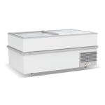 High quality Store Supermarket Supplies Double-side Island Freezer