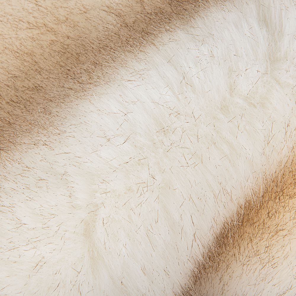100%polyester Woven Fabric Knitted Soft Faux Fur with High Weight and Long Hair Pile