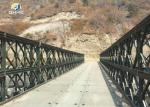 High Strength Prefabricated Steel Truss Pedestrian Bridge ASTM Material