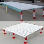 Steel Poultry Slat Flooring , Plastic Slatted Floor For Chicken