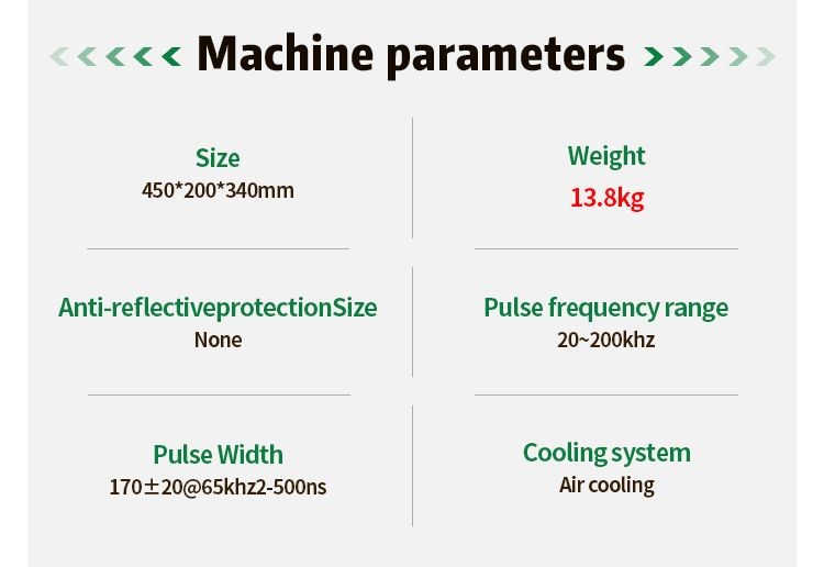 Easy to install 100w 200w backpack pulse laser cleaning machine for metal wood clean oil rust High precision High precision