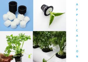 Quality Durable NFT Hydroponic Accessories PVC Net Cups With Different Colors wholesale