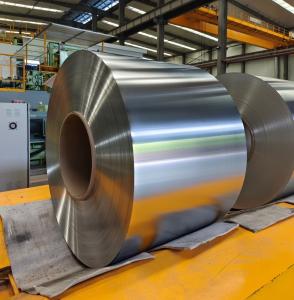 China Beverage Tinplate Can ETP Tinplate Coil Plate T1-T5 Temper 2.8/2.8 Coating on sale
