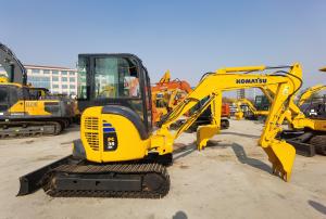 Quality Used Komatsu PC35mr Secondhand Original 3.5t Mini Crawler Excavator Japanese Brand Small Size wholesale