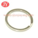 jiayang nickle color high quality aperture key ring parts