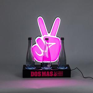 Quality Unique Design LED Bottle Glorifier Display Stand Beer Bottle Display Rack wholesale