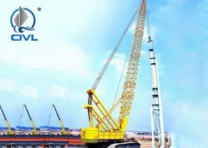 Quality Hydraulic Crawler Crane QUY150 (150T) With Length Of Main Boom 19-73m wholesale