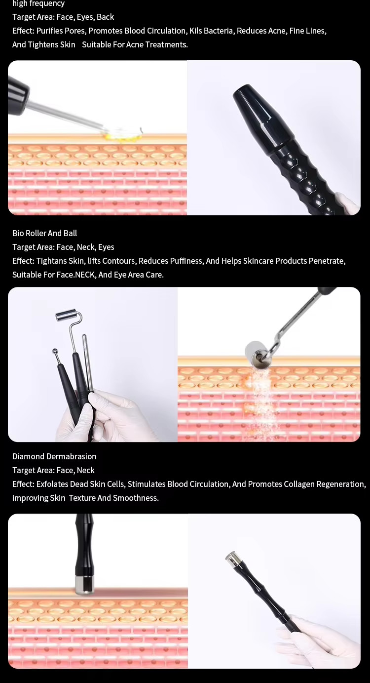 14 In 1 Oxygen Jet H2O2 Exfoliating Hydrating Cleaning Machine