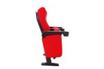 PP Backrest Movie Theatre Chairs Powder Coating Treatment