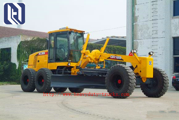 Construction Machinery Motor Graders GR2153 215hp Rated Power 160kw / 2200rpm