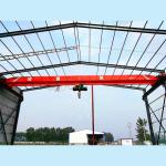 Q235 Steel Overhead Under Running Crane Single Box Girder Crane
